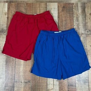 Joe's Outdoors Vintage Large Nylon Swim Trunks Baywatch 80's Vacation Bundle